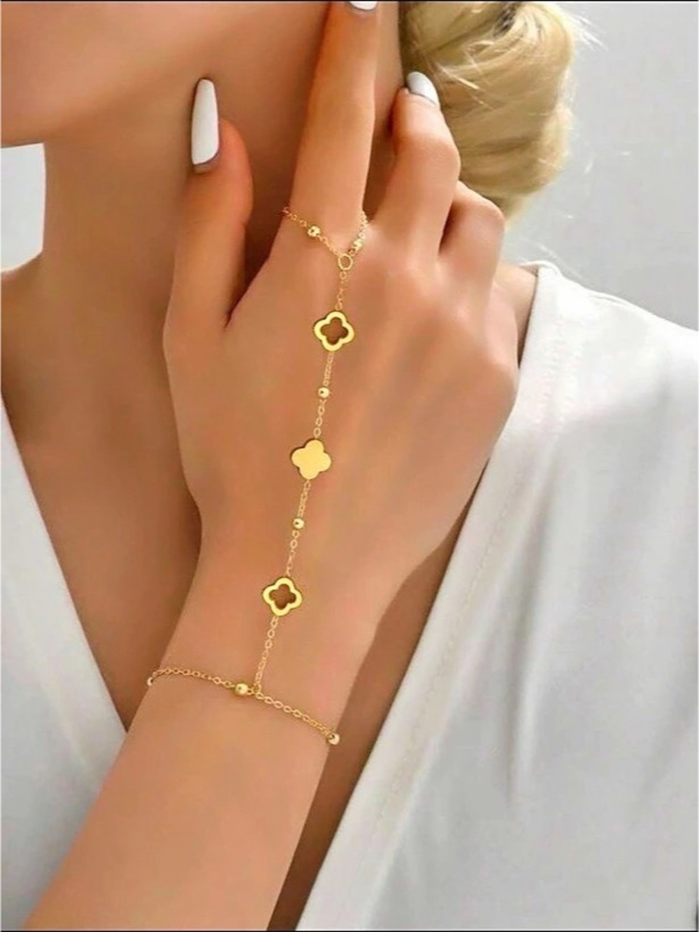 New Gold Charm Bracelet ring